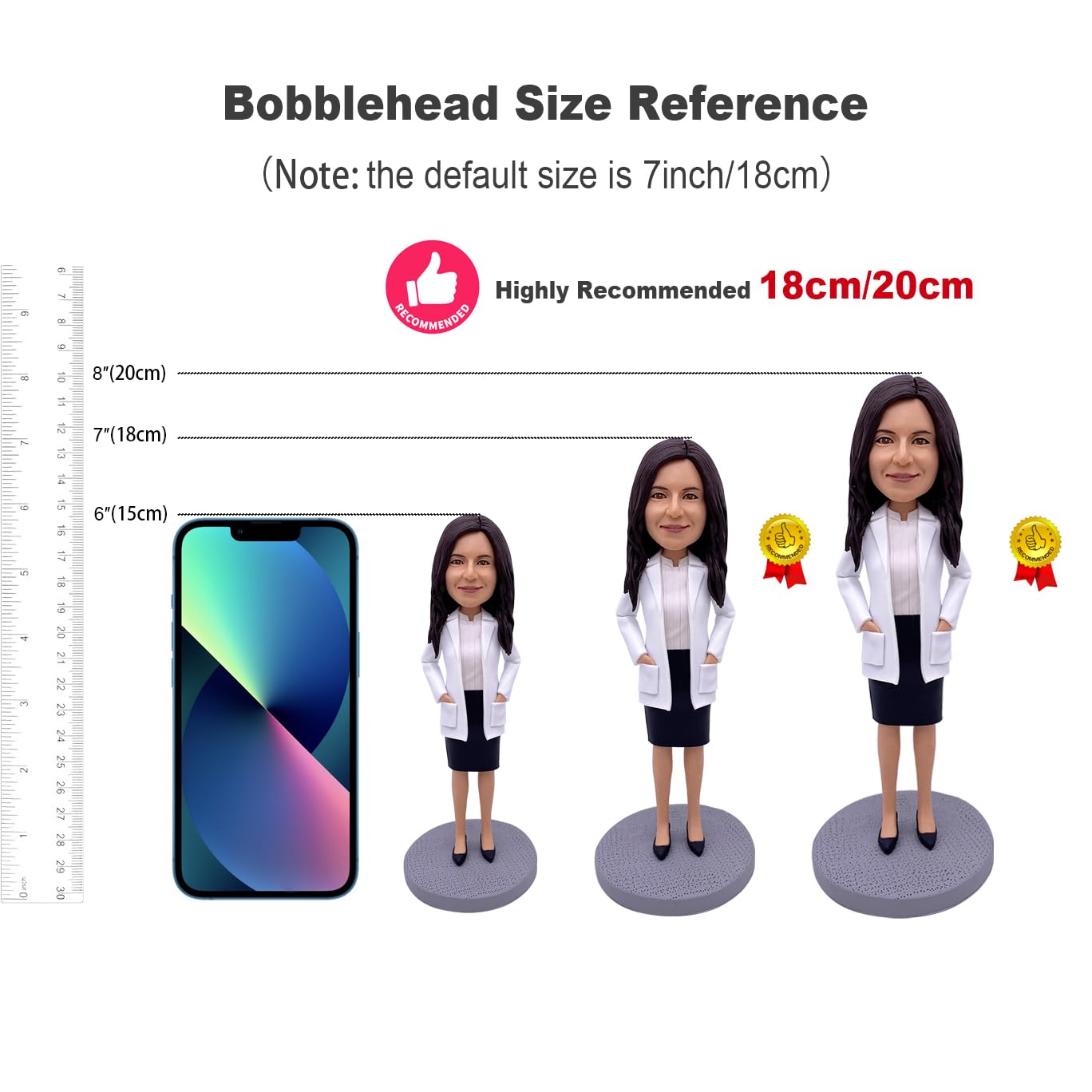 Figuras de Bobbleheads personalizadas esculpidas por el famoso artista de arcilla Tiktok Jerry 