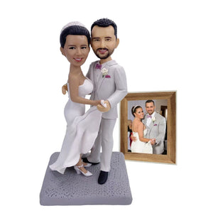 Figura personalizada de Bobblehead para amantes, ideas personalizadas de regalos de aniversario para parejas 